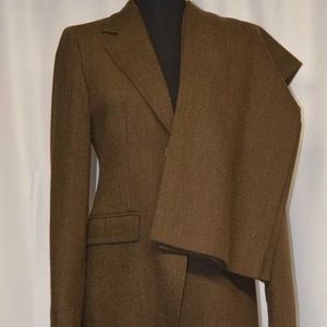 MaxMara pant suit 2/4 Brown wool